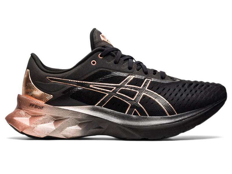 Dámské Běžecké Boty Asics NOVABLAST Platinum Černé 47901PKOY